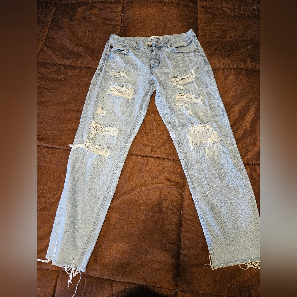 Womens KanCan Distressed Jeans